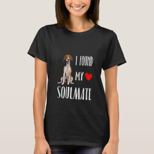 T-shirt Femmes J'Ai Trouvé Mon Époux American Foxhound Dog