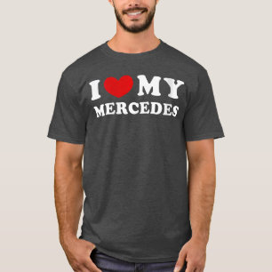 T-shirt Femmes J'aime Ma Mercedes J'aime Ma Mercedes VNec