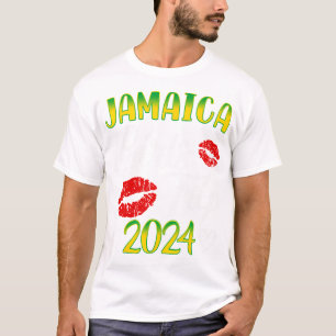 T-shirt Femmes Jamaïque Voyage filles 2024 vacances d'été