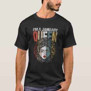 T-shirt FEMMES Janvier anniversaire pour les femmes Une Re