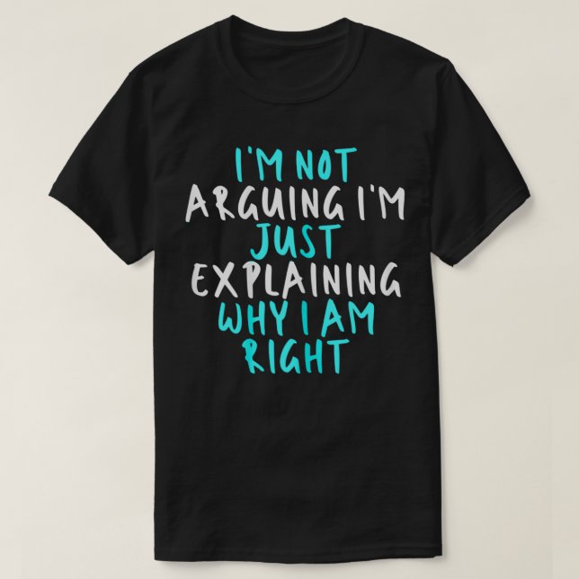 T-shirt Femmes Je n'affirme pas que je ne fais qu'explique (Design devant)