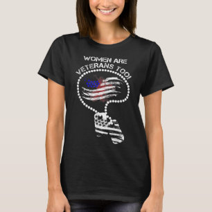 T-shirt Femmes Je ne suis pas la femme de l'ancien combatt