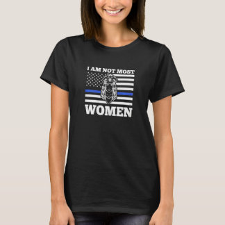 T-shirt Femmes Je ne suis pas la plupart des femmes offici