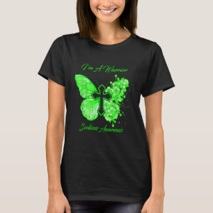 T-shirt Femmes Je suis un guerrier Sensibilisation à la sc