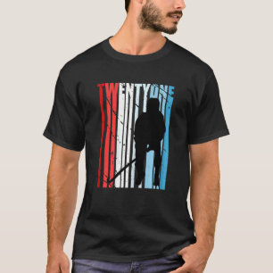T-shirt FEMMES Joueuse de terrain de hockey 49e anniversai