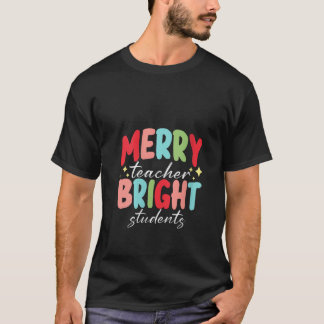 T-shirt Femmes Joyeux enseignant Étudiants brillants migno