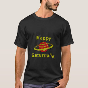 T-shirt FEMMES Joyeux Saturnalia laides Noël Sols d'hiver