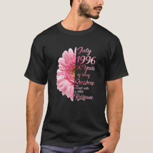 T-shirt Femmes Juillet Fille 1996 26 ans 26e anniversaire