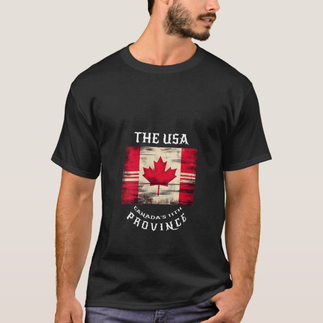 T-shirt Femmes Les États-Unis Le Canada 11e Province Améri (Devant)