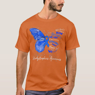 T-shirt Femmes Leukodystrophies Sensibilisation Bleu Ruban