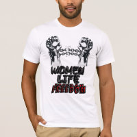 femmes liberté de vie zan zendegi azadi farsi T-Sh