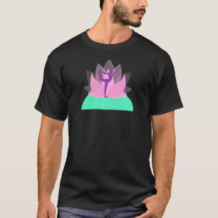 T-shirt Femmes Lotus Yoga blanc 1