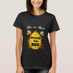 T-shirt Femmes Lui Ou Elle Grammy À Être Genre Bébé Révéle