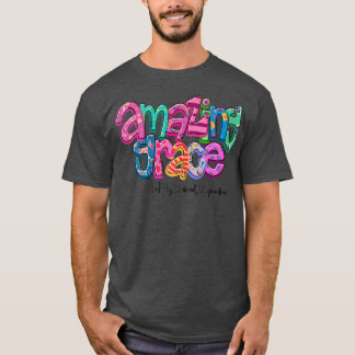 T-shirt FEMMES Ma grand-mère Fête Mignonne Grace Sweet Ama