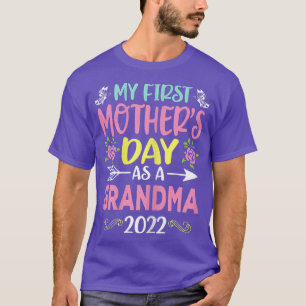 T-shirt FEMMES Ma Première Fête Des Mères En Grand-Mère 20