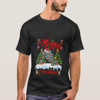 Femmes Manatee Lumières Xmas Tree amusant Père Noë