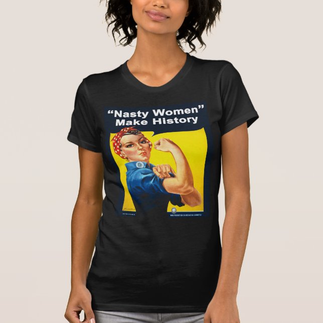 T-shirt Femmes méchantes - Rosie le rivoir (Devant)