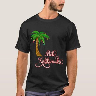 T-shirt Femmes Mele Kalikimaka Noël hawaïen