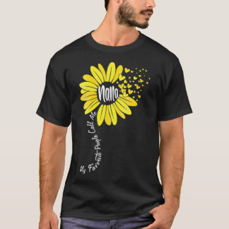 T-shirt Femmes Mes Favoris Appelent Moi Fête Des Mères NaN