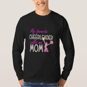 T-shirt Femmes Mon Pom-pom girl Favori M'Appelle Maman 2