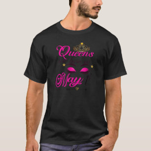 T-shirt Femmes Naissance Mignonne Reines Filles Nées Le 1E