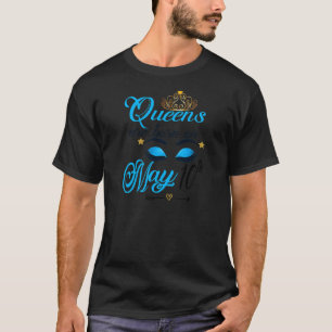 T-shirt Femmes Naissance Mignonne Reines Filles Nées Le 1E