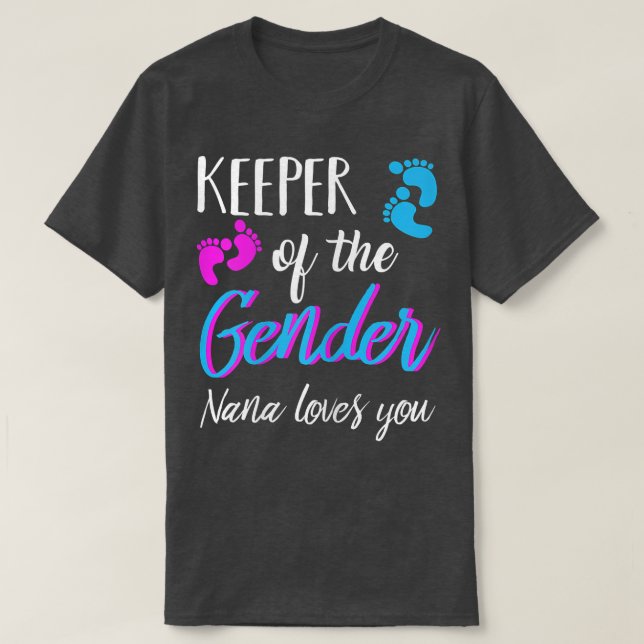 T-shirt Femmes Nana Genre Révélateur De Genre Nan (Design devant)