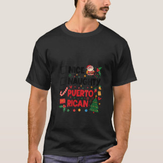 T-shirt Femmes Nice Naughty Portoricaines Porto Rico Femme