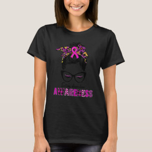 T-shirt Femmes Nous Portons Violet Manger Troubles Sensibi