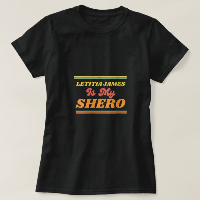 T-shirt Femmes Ny Procureur Général Ag Letitia James Est M (Design devant)