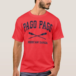 T-shirt Femmes Pago Pago Américain Samoa Vintage Nautique 