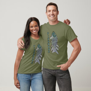 T-shirt Femmes Pêcheurs Amateurs Nature Lover