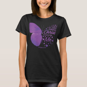 T-shirt Femmes Philippiens 413 Bible chrétienne Verse Cade