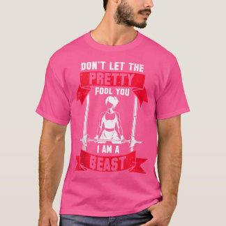 T-shirt Femmes Poids Lifting Exercice Citation Drôle Fitne