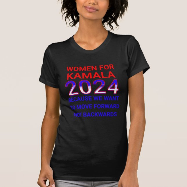 T-shirt Femmes pour l'élection de Kamala Harris 2024 (Devant)