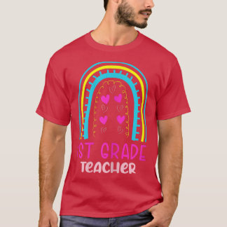 T-shirt Femmes Pré-k Arc-en-ciel Enfant d'éducation de la 