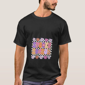 T-shirt Femmes Préparatoires à Carreaux Saison Fantomatiqu