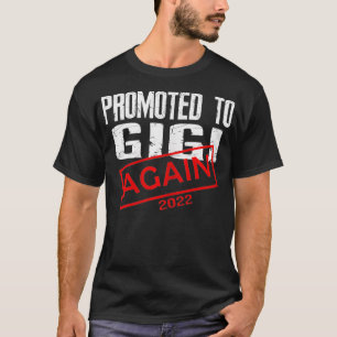 T-shirt Femmes Promues À Gigi Est 2022 Grossesse