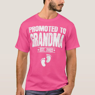 T-shirt Femmes promues à Grand-mère Est 2022 Grossesse Ann