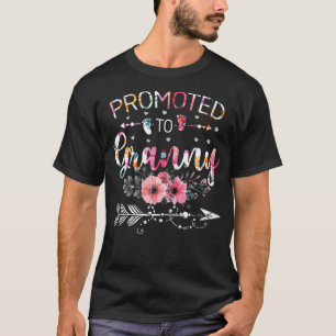 T-shirt Femmes Promues À Granny 2022 Drôle Nouveau Grand-M