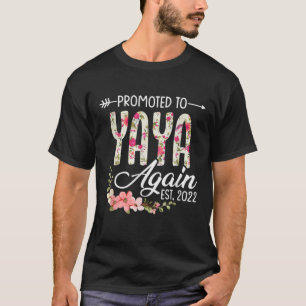 T-shirt Femmes Promues À Yaya Est 2022 Floral
