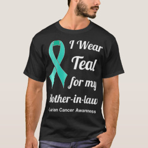 T-shirt Femmes que je porte Turquoise pour ma mère en droi