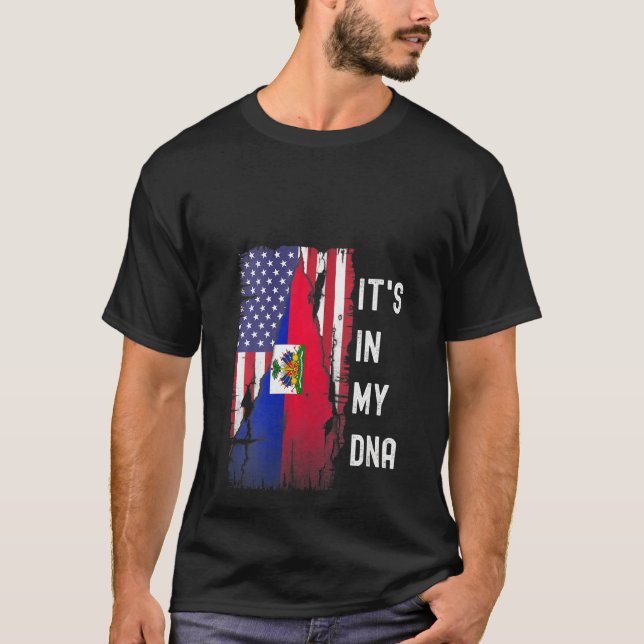 T-shirt Femmes Racines haïtiennes C'est dans ma fierté d'A (Devant)