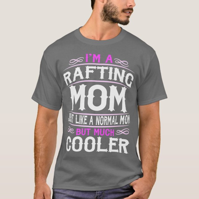 T-shirt Femmes Rafting Maman mignonne Sporting Maman Cadea (Devant)
