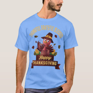 T-shirt Femmes Remerciements Gratuits Béni Joyeux Thanksgi