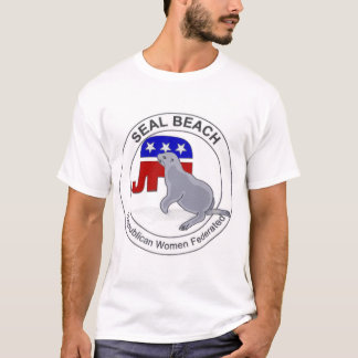 T-shirt Femmes républicaines de plage de joint fédérées