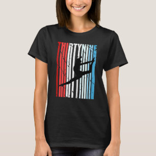 T-shirt Femmes Rétro Femmes 39ème Danse Anniversaire L