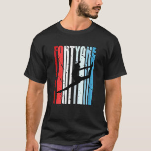 T-shirt Femmes Rétro Femmes 41e danseuse Anniversaire Dans