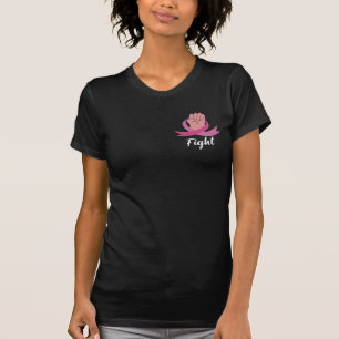 T-shirt Femmes Ruban Rose Sensibilisation au Cancer du Sei