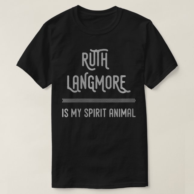 T-shirt Femmes Ruth Langmore est mon esprit Animal VNeck (Design devant)